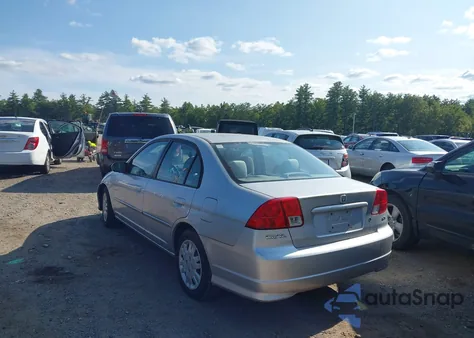 2005 Honda Civic Lx z USA, uszkodzony, nr VIN 2HGES15645H563415